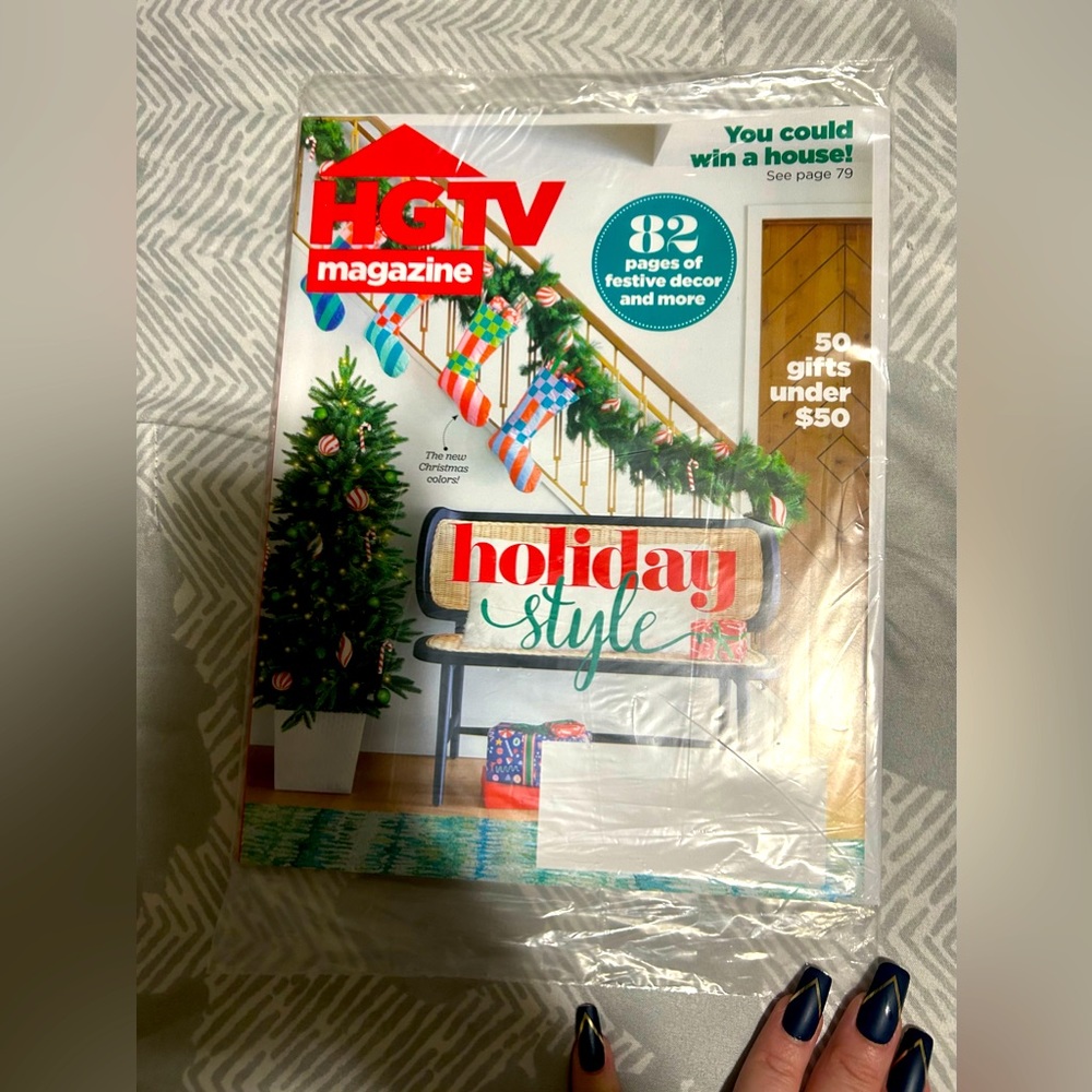 NIB-HGTV MAGAZINE-Holiday Style